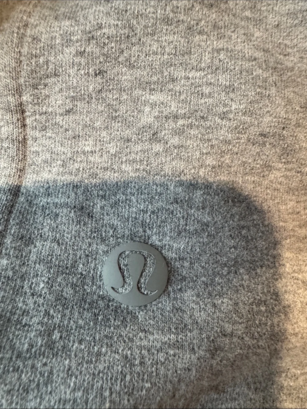 lululemon athletica Heathered Medium Grey Hoodie